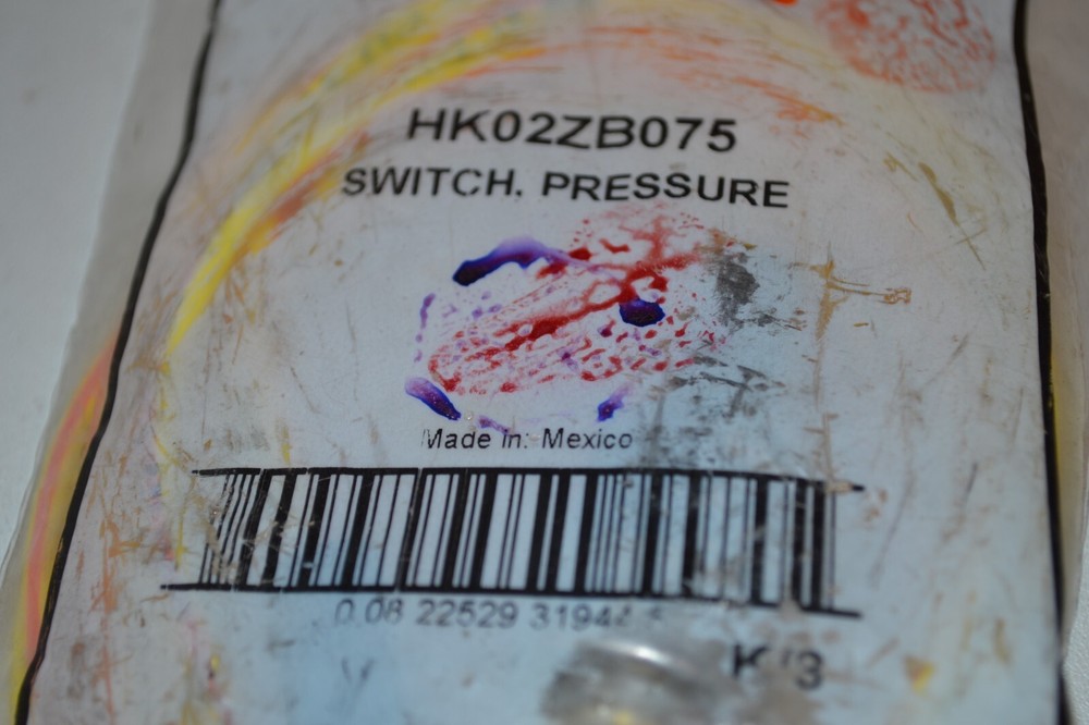 Sensata HK02ZB075 Switch, Pressure 95-50