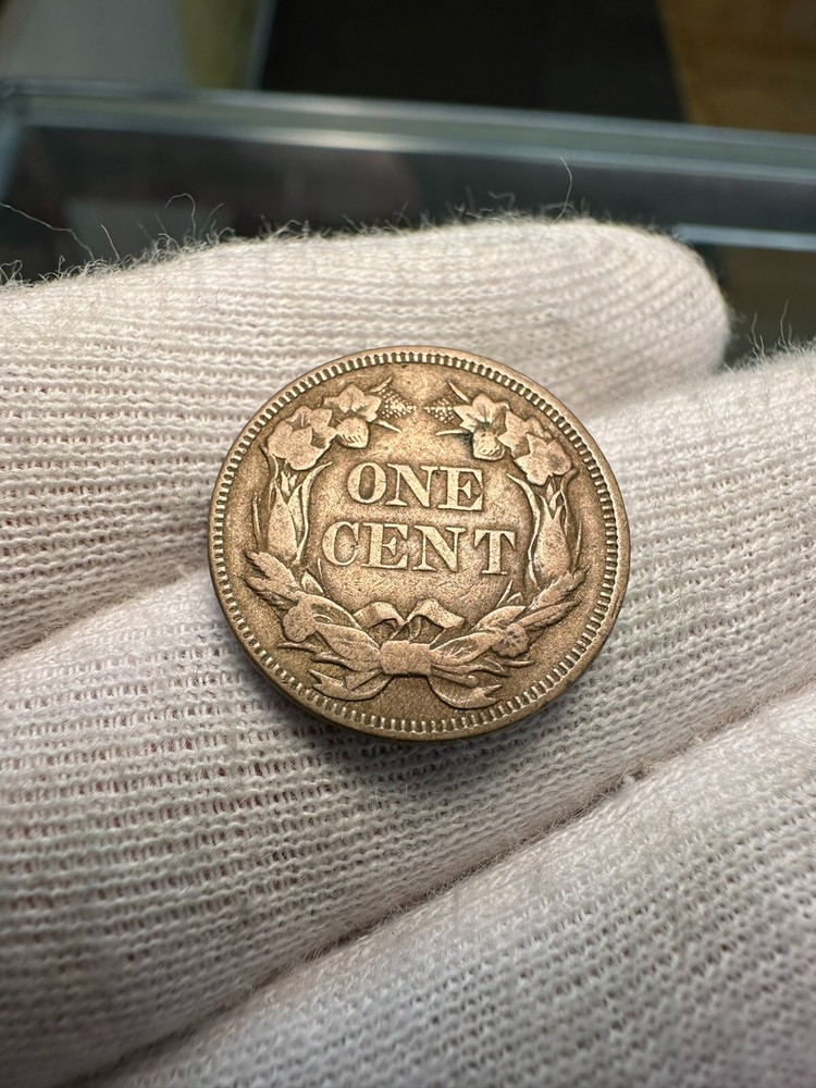 1857 Flying Eagle Cent XF