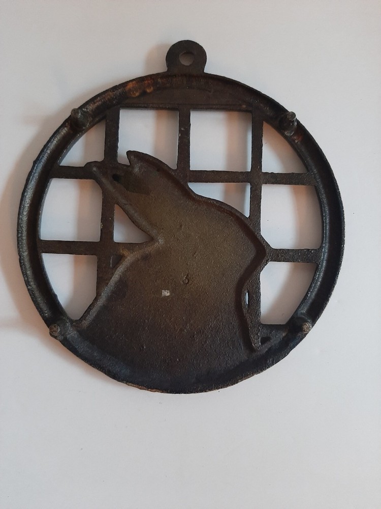 Vintage Cast Aluminum Rabbit Trivet