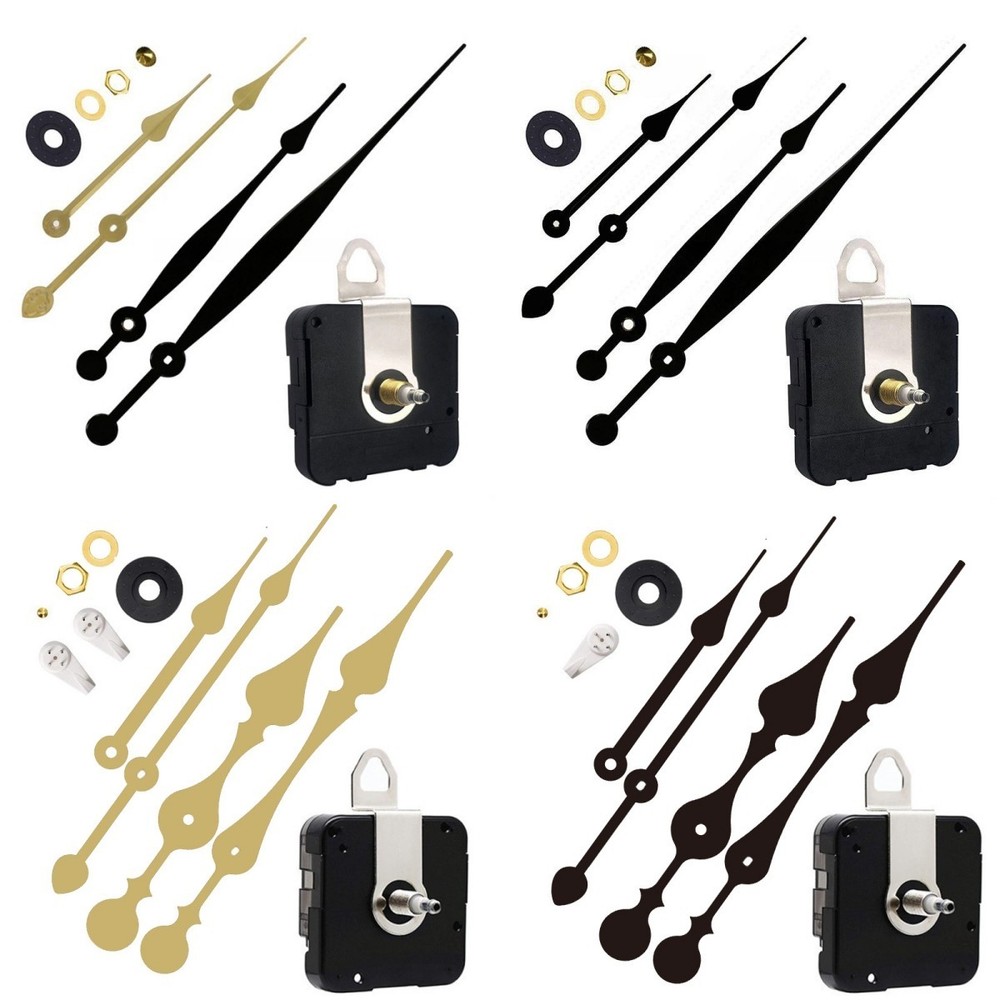 Custom Wall Clock Movement with Adjustable Hand Lengths for Personal Projects