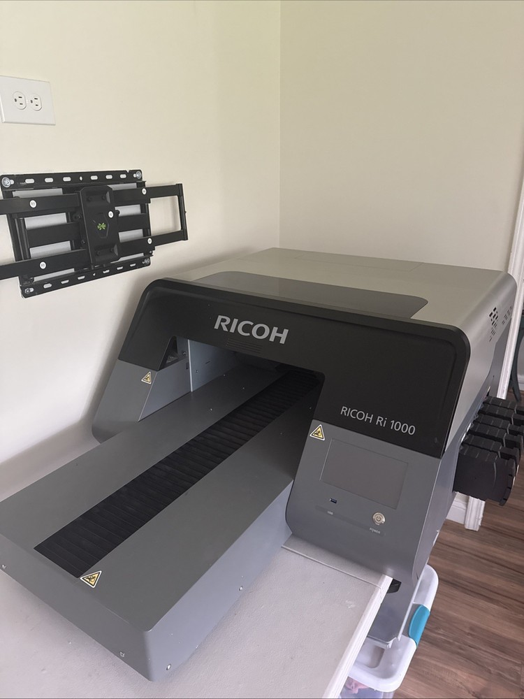 Ricoh Ri 1000 DTG Printer Used Garment Printer - Great Condition