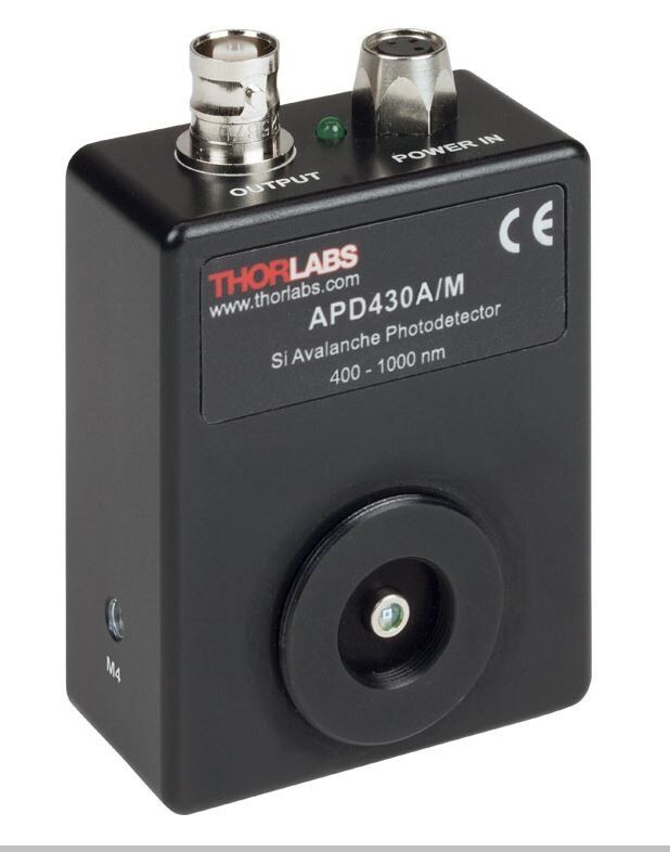 Thorlabs APD430 FreeSpace Silicon Avalanche Photodetectors w/ variable gain KIT