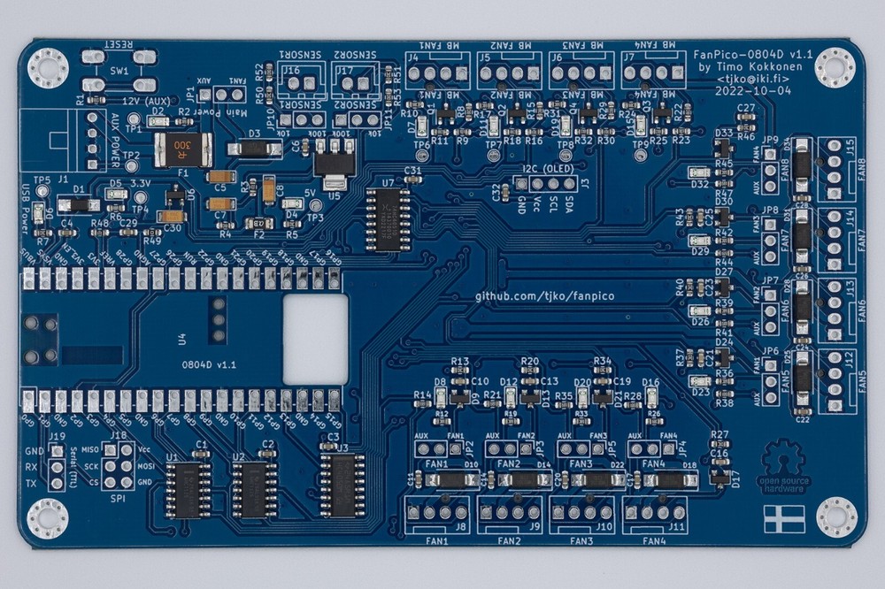FanPico - Smart PWM (PC) Fan Controller [DIY Kit]