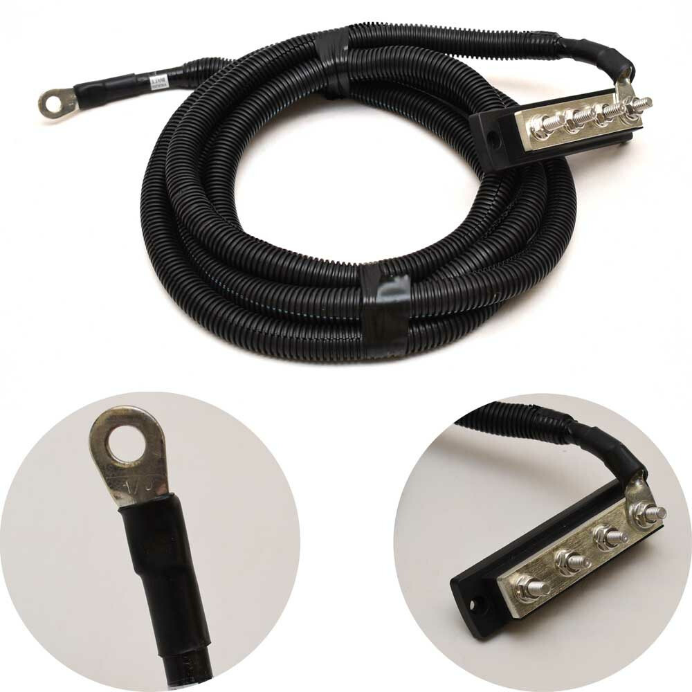 MasterCraft Boat Battery Harness 508001 | Negative 10FT Black