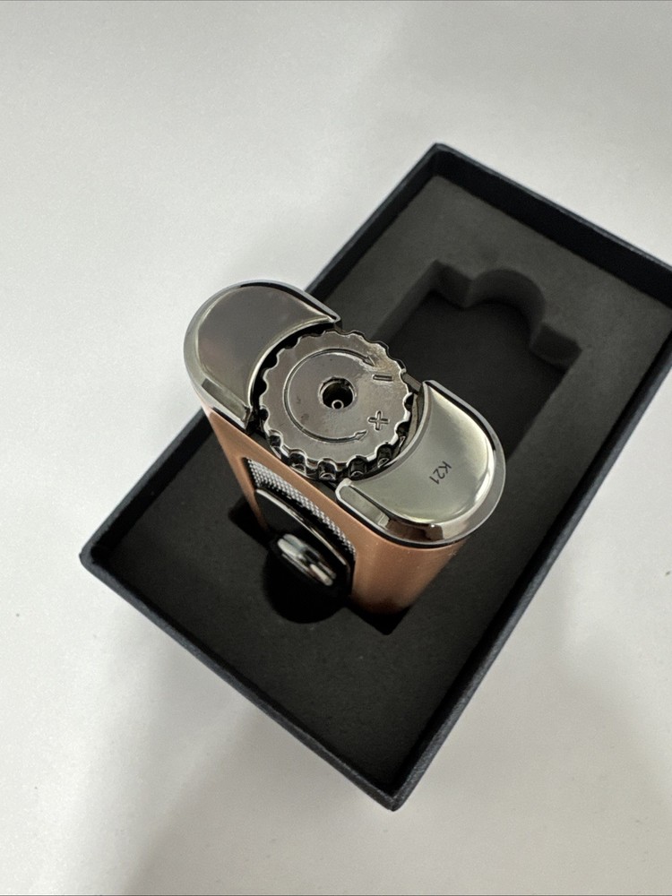 Xikar Verano Flat-Flame Cigar Lighter - Bronze - New