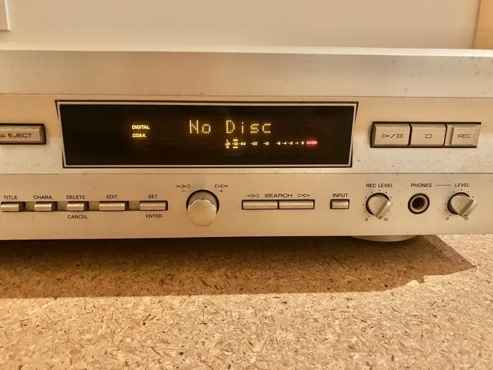 Yamaha MDX-793 MD Deck Player Recorder with remote control Tested