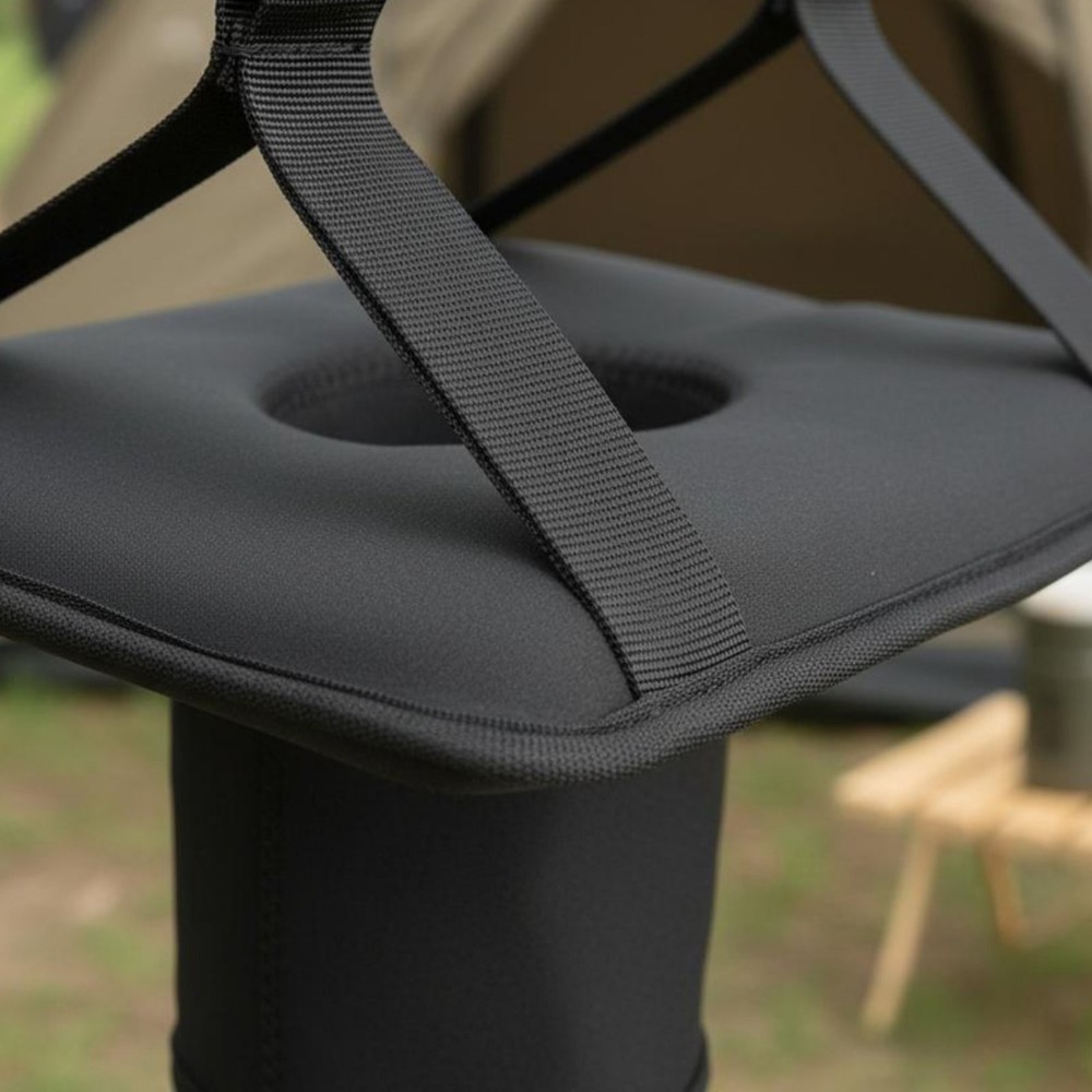 Swing Cup Holder Multi-Purpose Hanging Drink Pouch Sturdy for Backyard, Beach