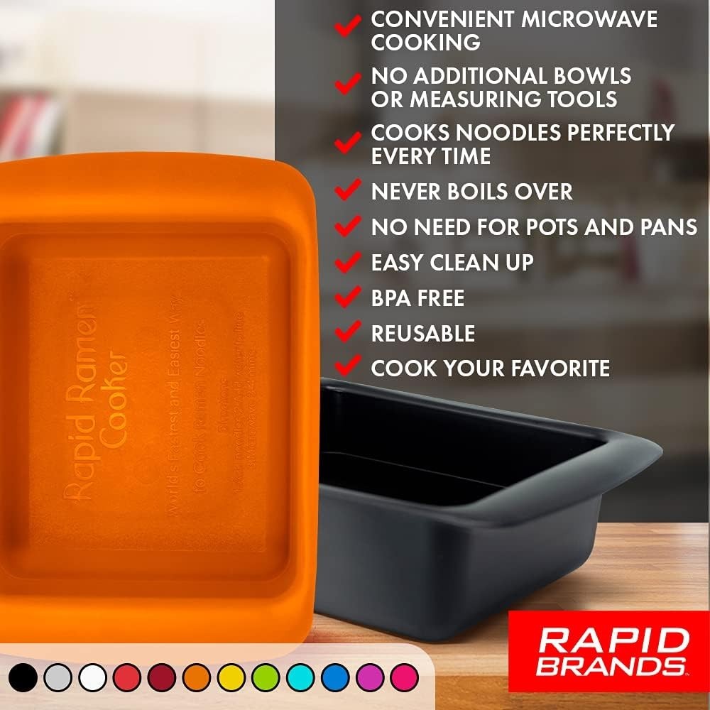 Rapid Ramen Cooker: Quick Microwaveable BPA-Free Solution for Perfect Ramen