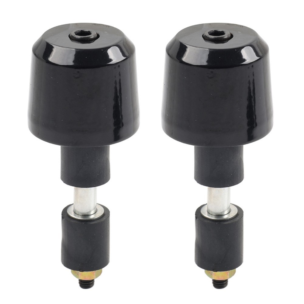Pair 7/8" 22MM Universal Motorcycle Handlebar End Connector Handlebar Grip Ends Caps