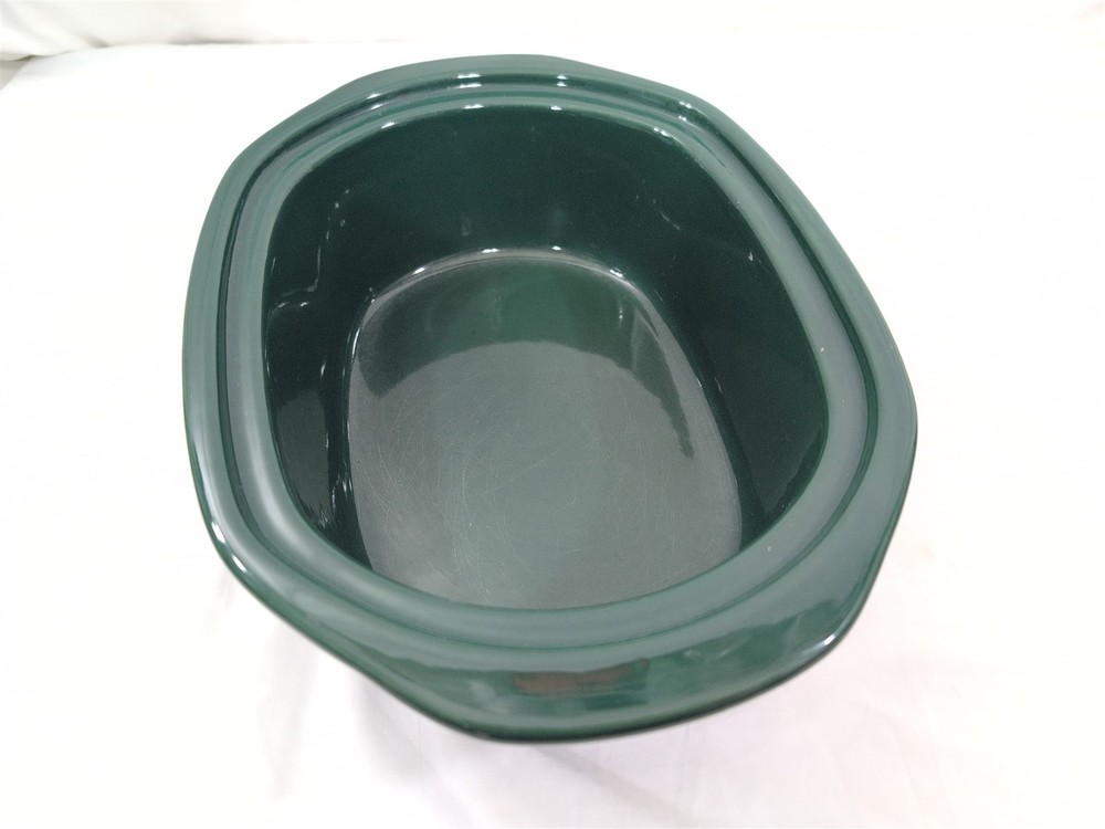 Rival 3745 4.5 Qt only!!Read description!CROCK Stoneware Insert Crockpot Oval