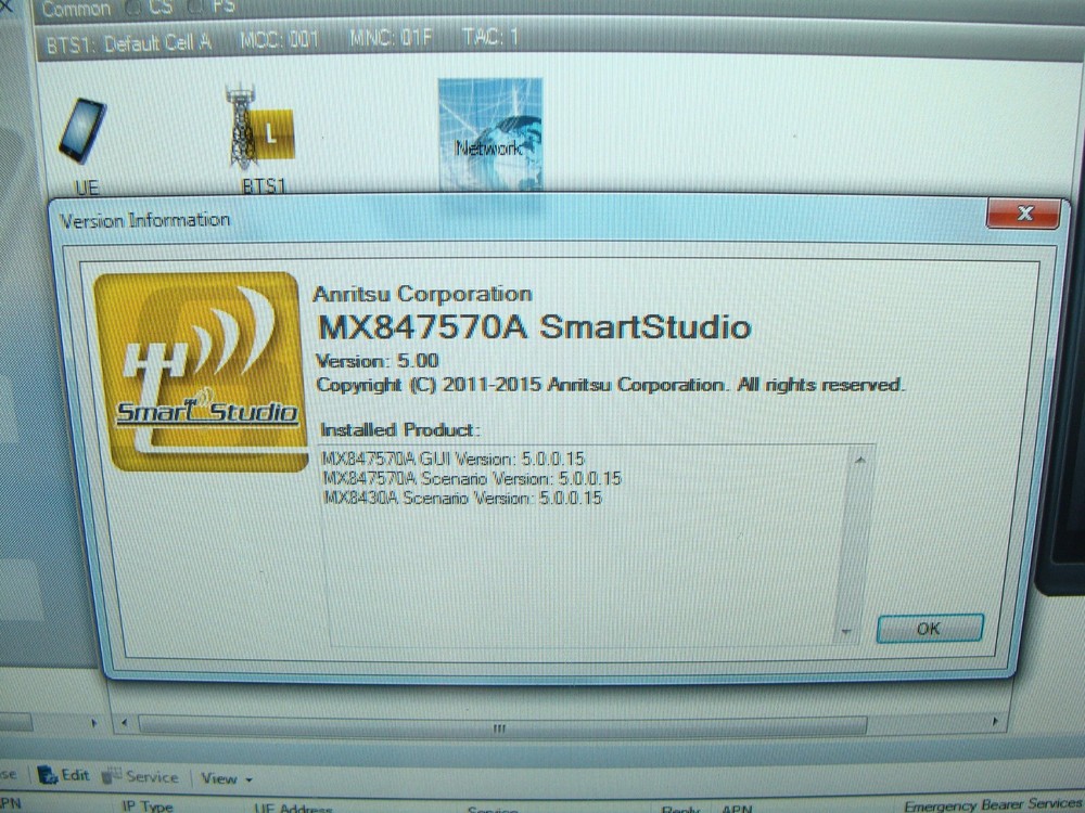 Anritsu MD8475A Communication Analyzer / Base Station Signaling Tester W/ LTE