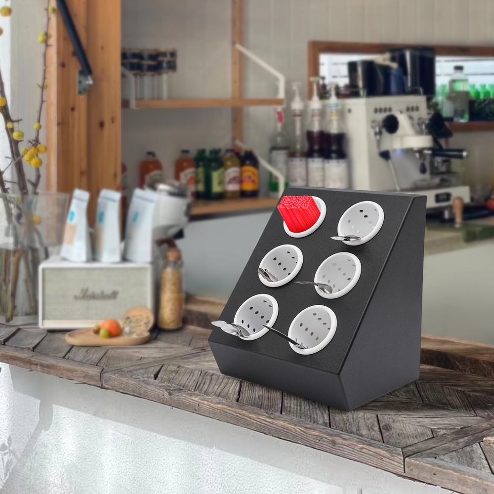 Kitchen Cutlery Holder Spoon Fork Utensils Storage Rack Organizer Stand