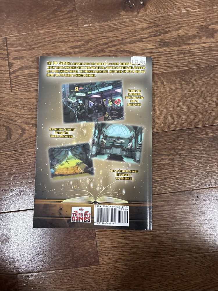 Third Eye RPG Pip System Corebook (POD, Standard Color) EX