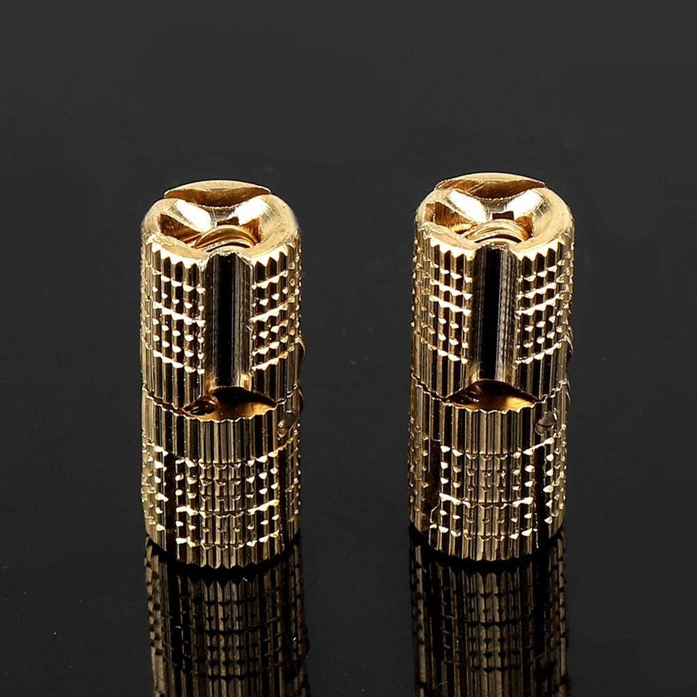 4Pcs/Pack 8mm Barrel Hinge, Box Hinges,Hidden Brass Barrel Hinges Concealed B...