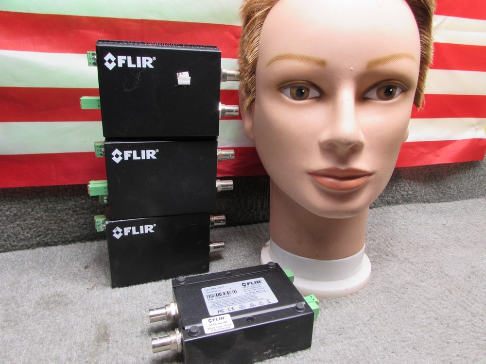 ESTATE* LOT OF 4 FLIR IOI-TRK-101P ANALYTICS ENCODER