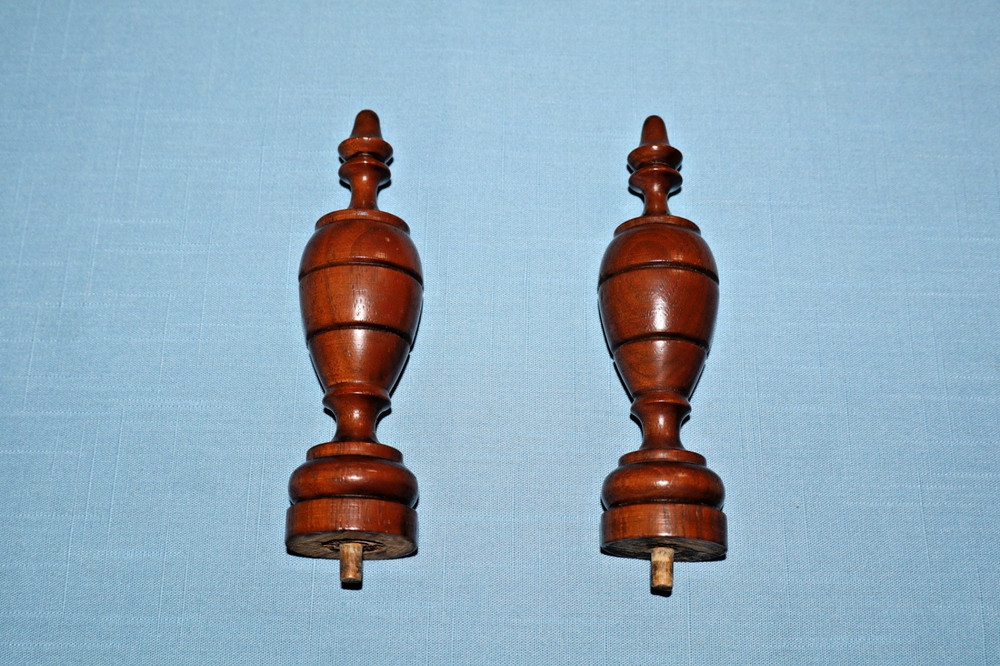 Antique Clock Finial's