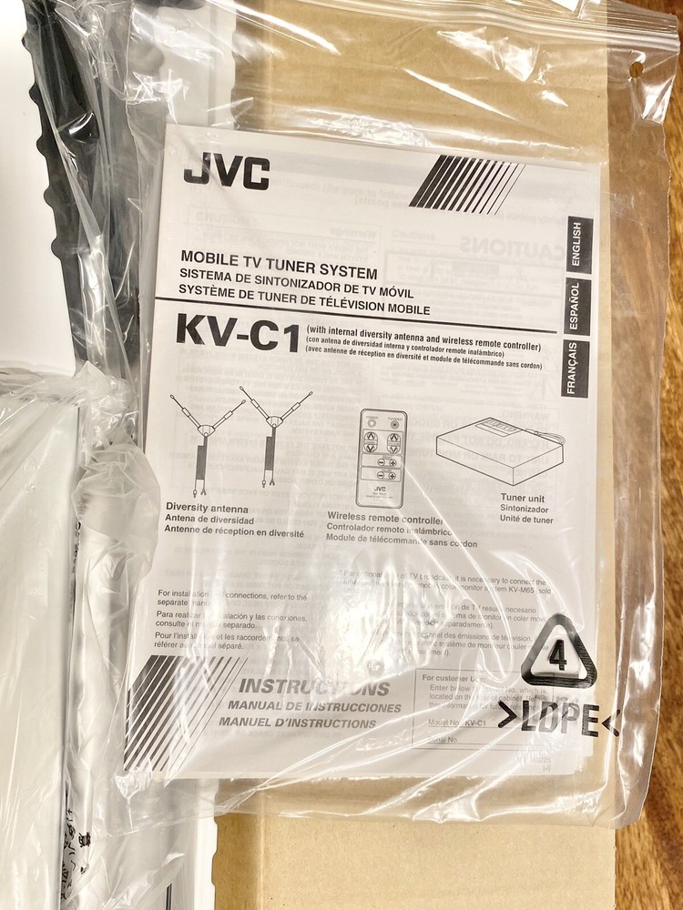JVC KV-C1 Mobile TV Tuner System