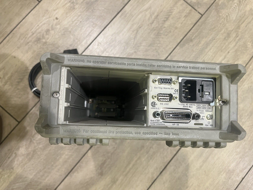 HP 34970A Data Acquisition Switch Unit -USED