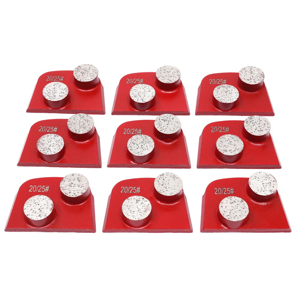 X9 Durable Medium Bond Diamond Segments 20/25 Grit Floor/Concrete Grinding Disc