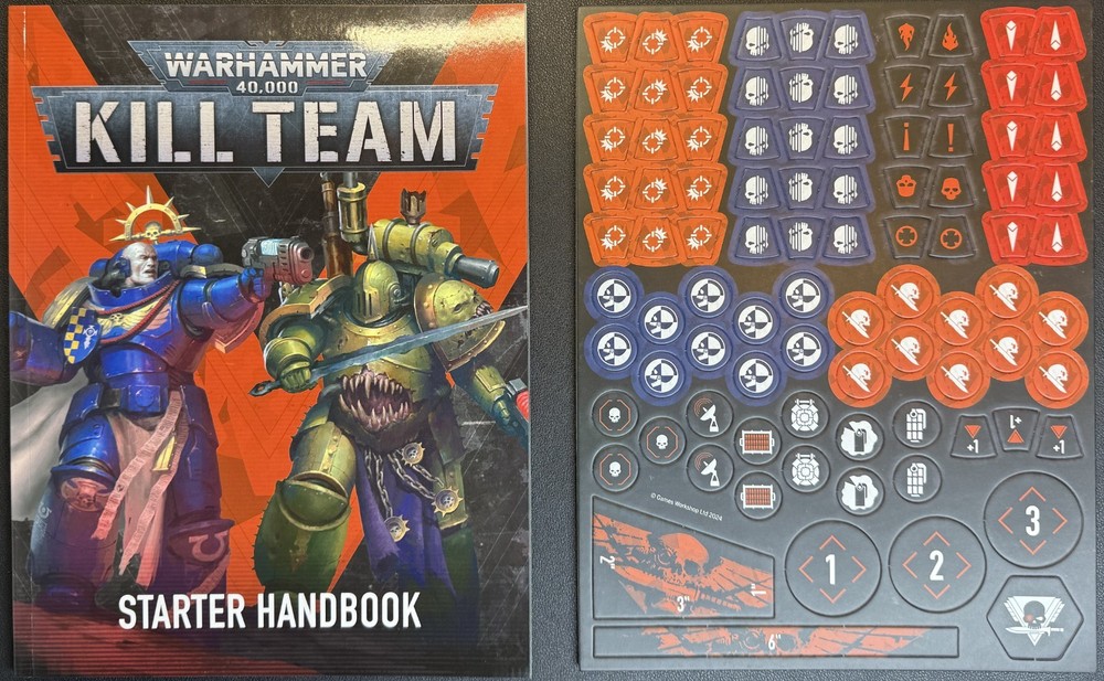Kill Team Starter Set Game Pieces Starter Handbook MDF Terrain Game Board