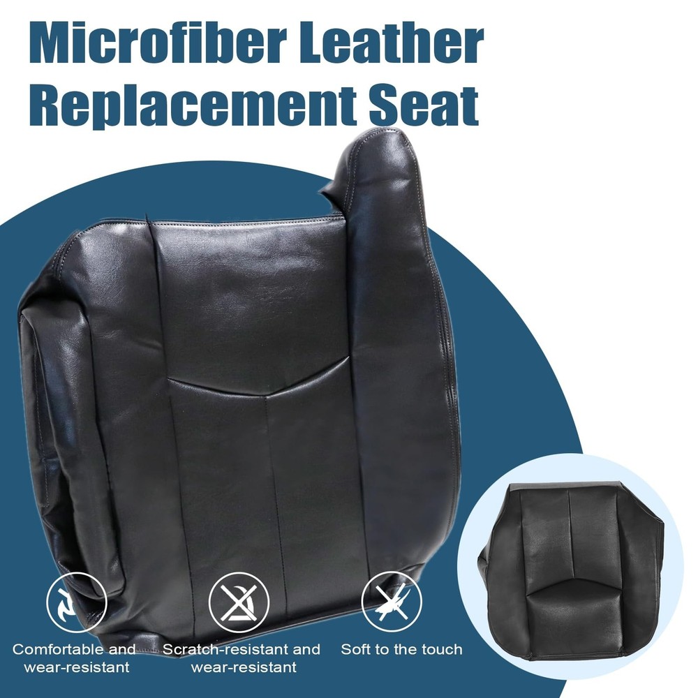 Priprilod Dark Gray Driver & Passenger Bottom and Top Lean Back Replacement S...
