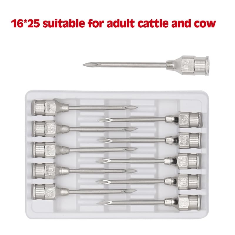 Veterinary Needles Cattle Needle Poultry Injection Suitable #16X25