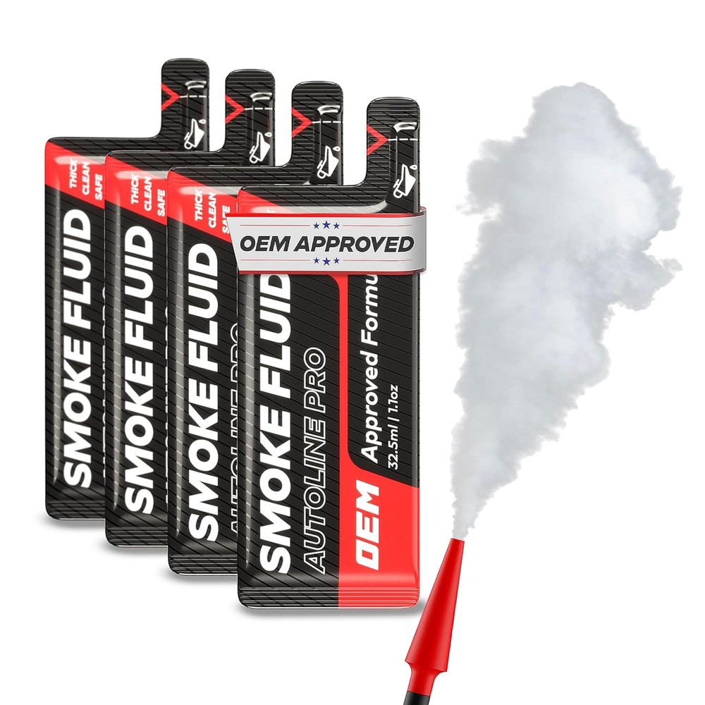 Smoke Machine Fluid  4.4oz Solution for EVAP Leak, Vacuum, Exhaust & More