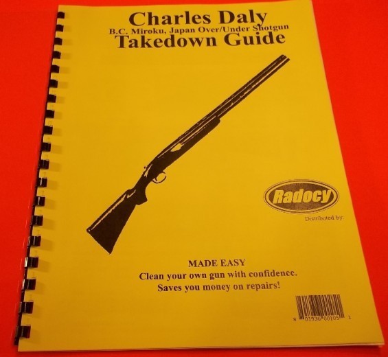 Charles Daly Over/Under Shotgun Takedown Guide – Printed Step-by-Step (153)