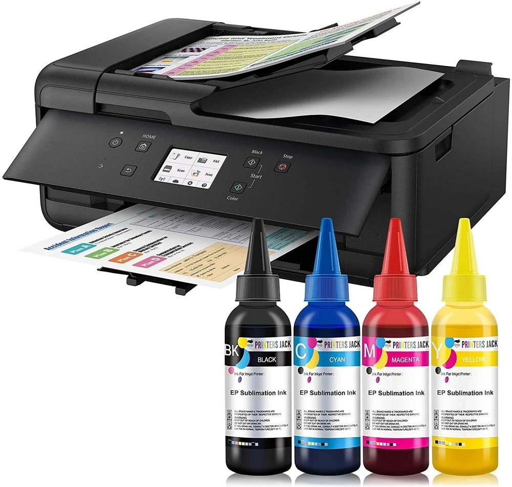 Printers Jack 400ML Sublimation Ink Refill for Epson Inkjet Printers