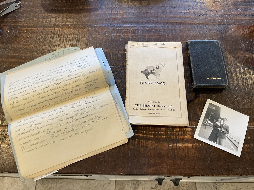 ORIGINAL WWII 436TH BOMB SQDN 7TH BOMB GP 10TH AF B-24 PILOT COMBAT TOUR DIARY