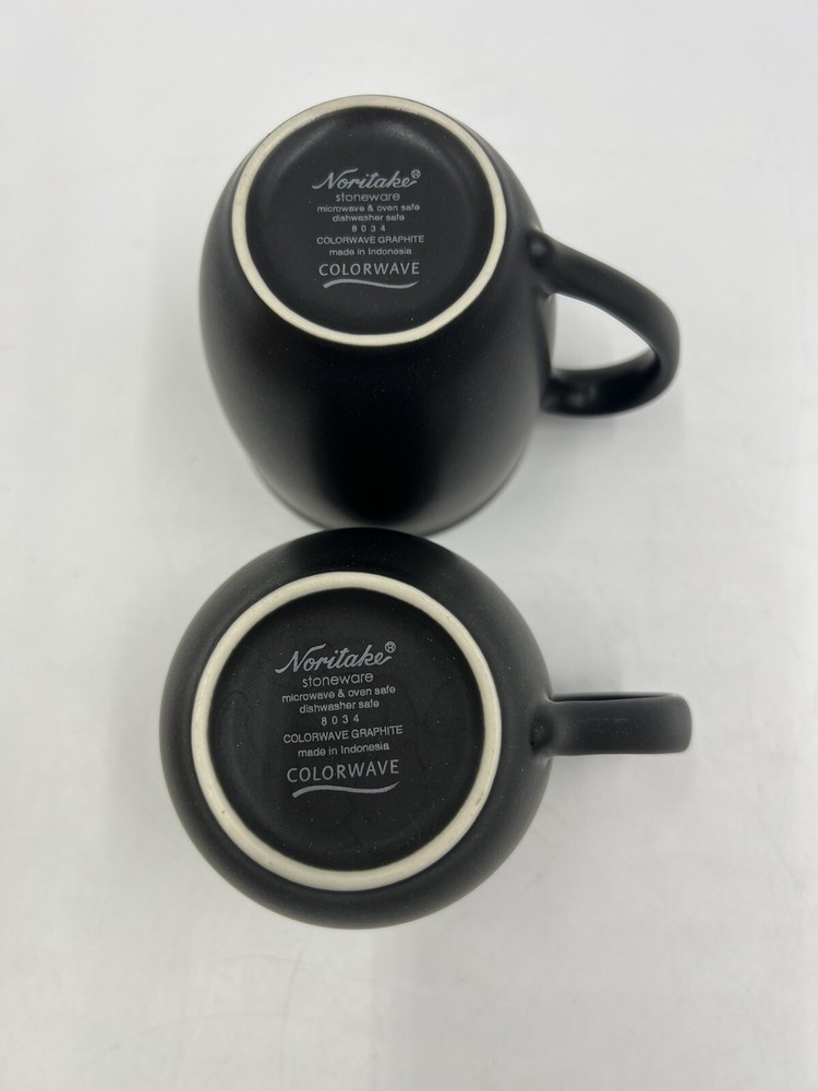 Noritake Stoneware Colorwave Graphite (8034 pattern) 12 Piece Place Setting