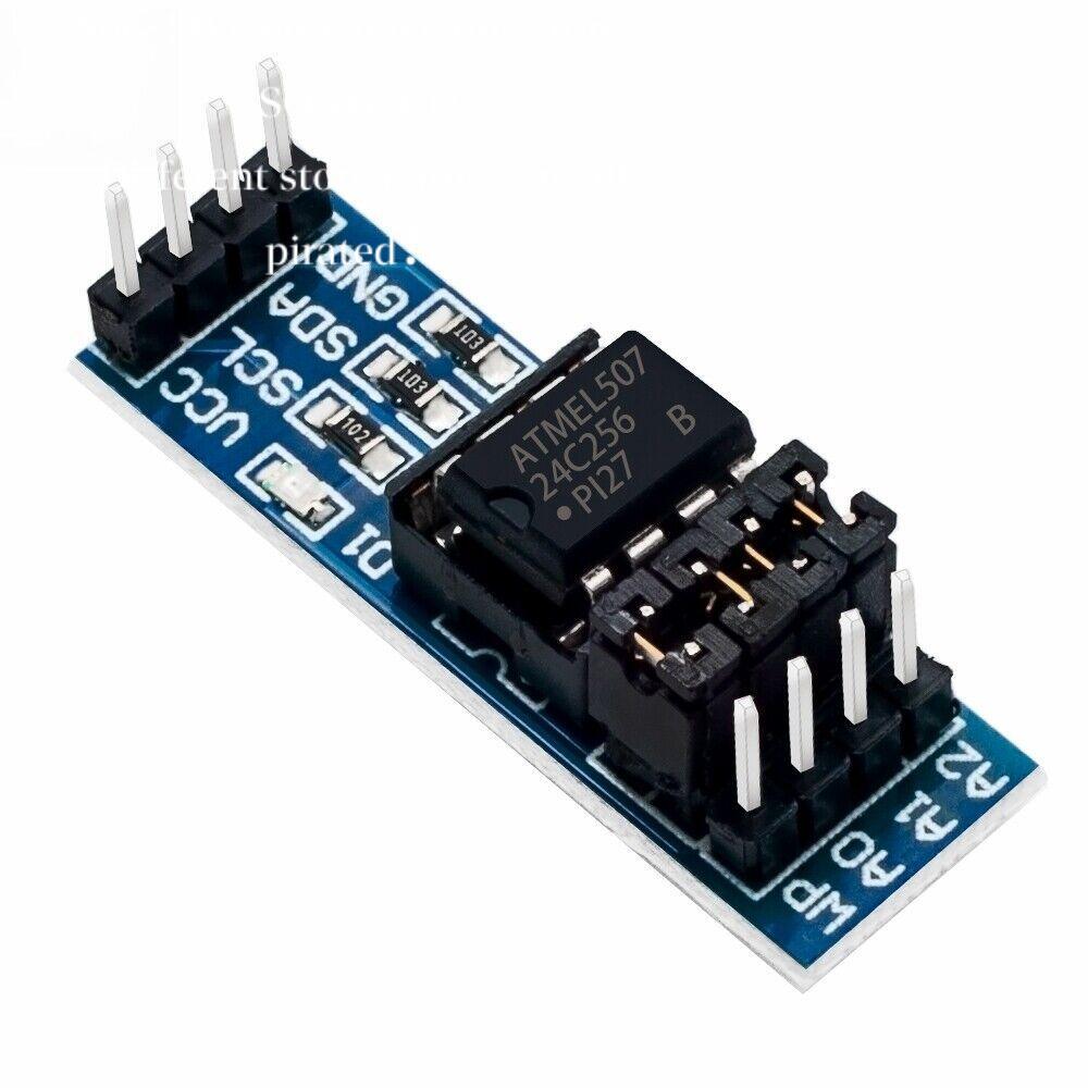 AT24C256 Serial EEPROM I2C Interface EEPROM Data Storage Module for Arduino