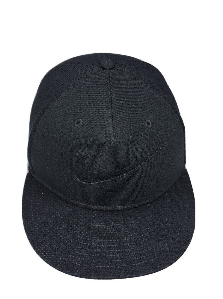 Youth Nike True Baseball Cap Polyester Twill Adjustable Hat 2017 Black S1ze