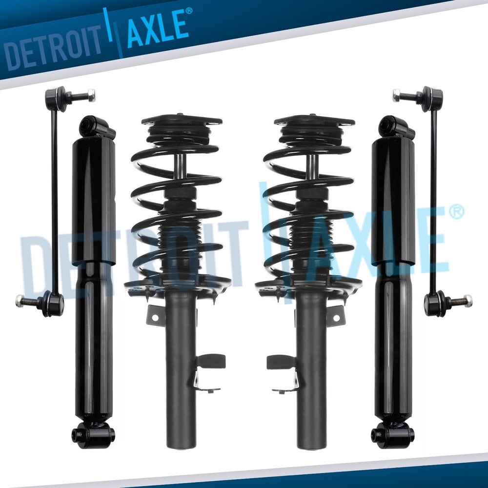 Front Struts Sway Bar Links Rear Shocks Kit for 2014 - 2018 Ford Transit Connect