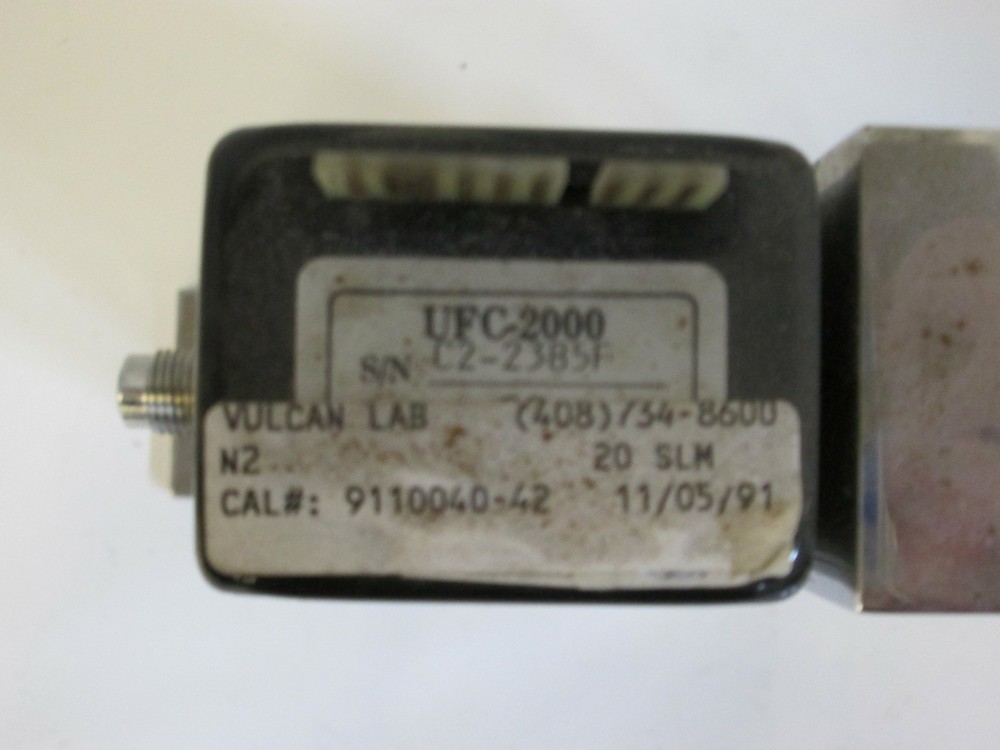 Unit UFC-2000, MFC, Mass Flow Controller, N2, 20 SLM, Used