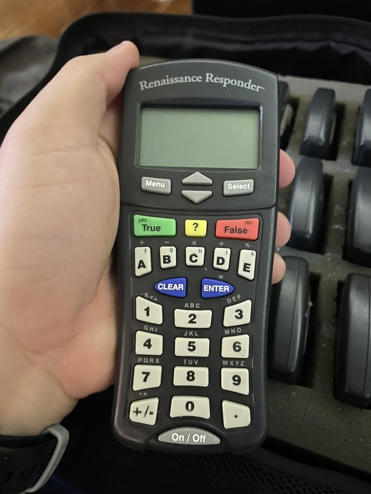 Renaissance Responder 2Know Classroom Response System x29 Plus Case