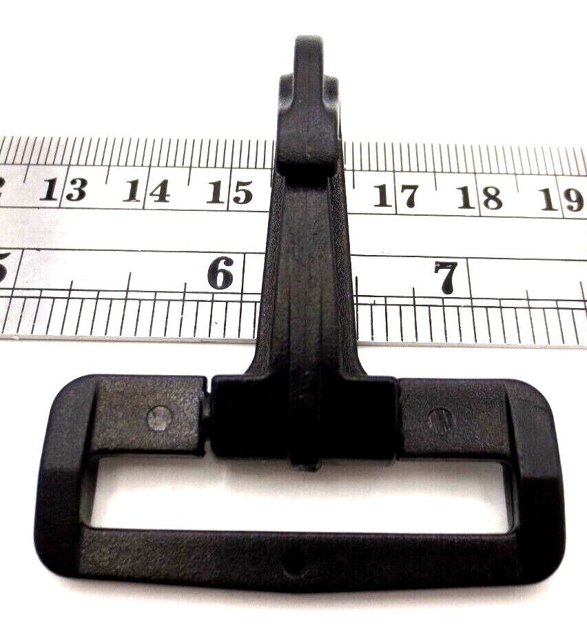 Clip Strap Fastener - Fits 1.5" 38mm Wide Strap - Durable Quality Polyacetal!