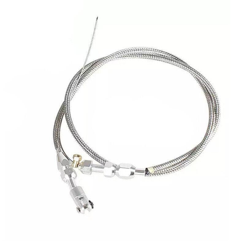 36" Length Adjustable Throttle Cable Accelerator Cable Car Universal Replacement