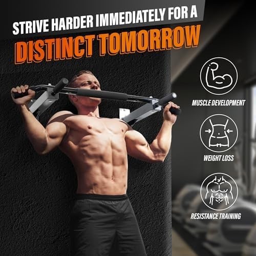 Wall Mounted Pull Up Bar Heavy Duty Chin Up
