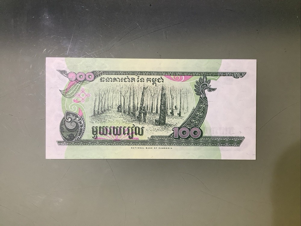 Cambodia 100 Riels 1995 UNC