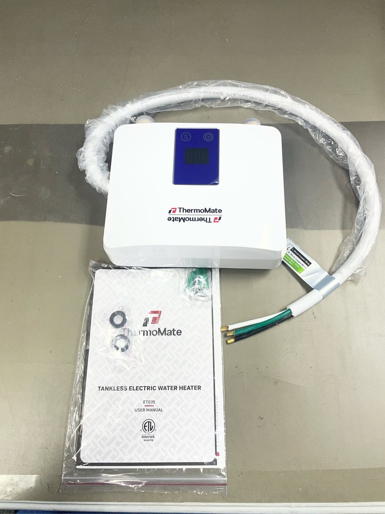 Tankless Water Heater Electric 120V, ThermoMate 3500W Small On Demand Instant