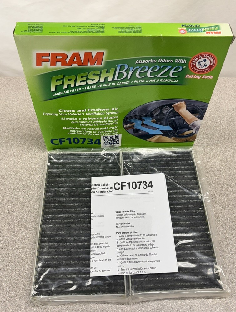 Cabin Air Filter Fram CF10734 fits 2003-2009 Kia Sorento