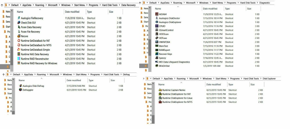 Hiren's Boot PE X64 Bootable USB 2019 Fix Repair BackUp Clone Windows