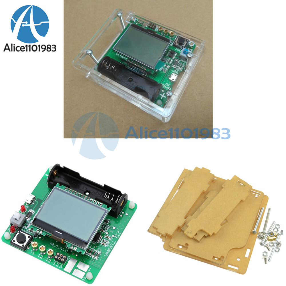 Transistor Inductor-Capacitor Meter MG328 Digital LCD Tester Shell With Case