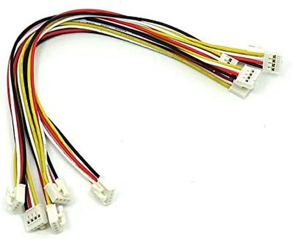 Grove - Universal 4 Pin Buckled 20cm Cable (5 PCs Pack)