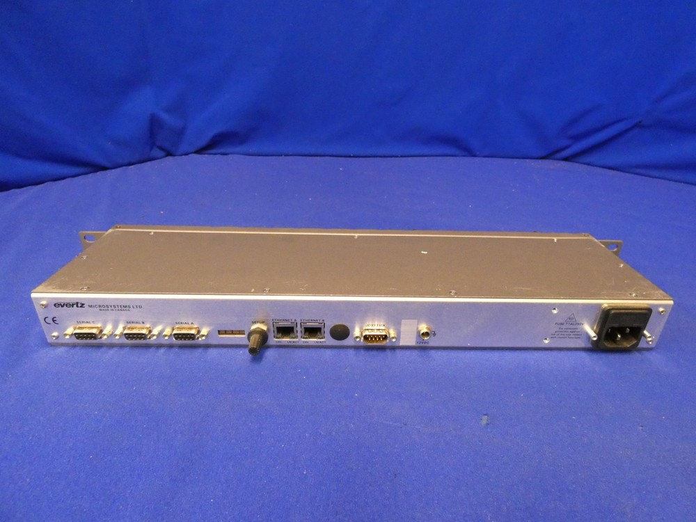 Evertz CP-1024E Quartz Router Control Panel, Tested to Power On
