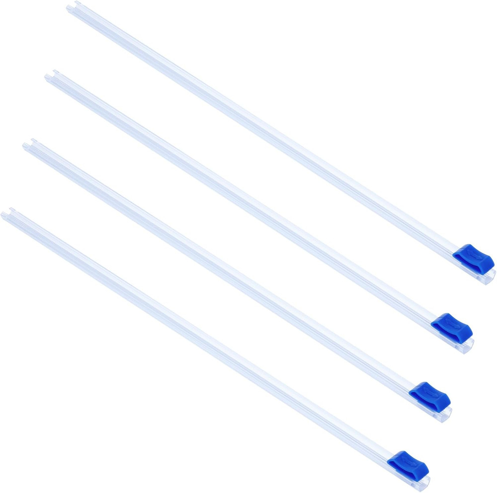 Plastic Wrap Cutter Slide Cutter 4 Pcs Self-Adhesive Replacement Quick Two Way P