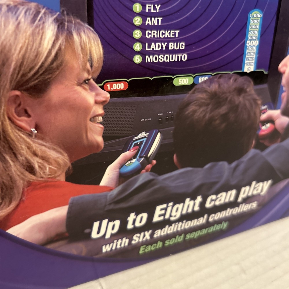 Buzztume Trivia System IncludesConsole,￼750 Trivia Questions ,Two Controllers