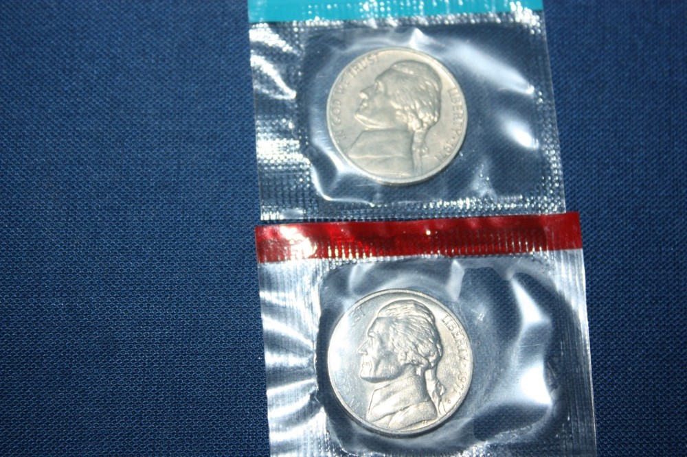 1971 PD Jefferson Nickel Mint Cello