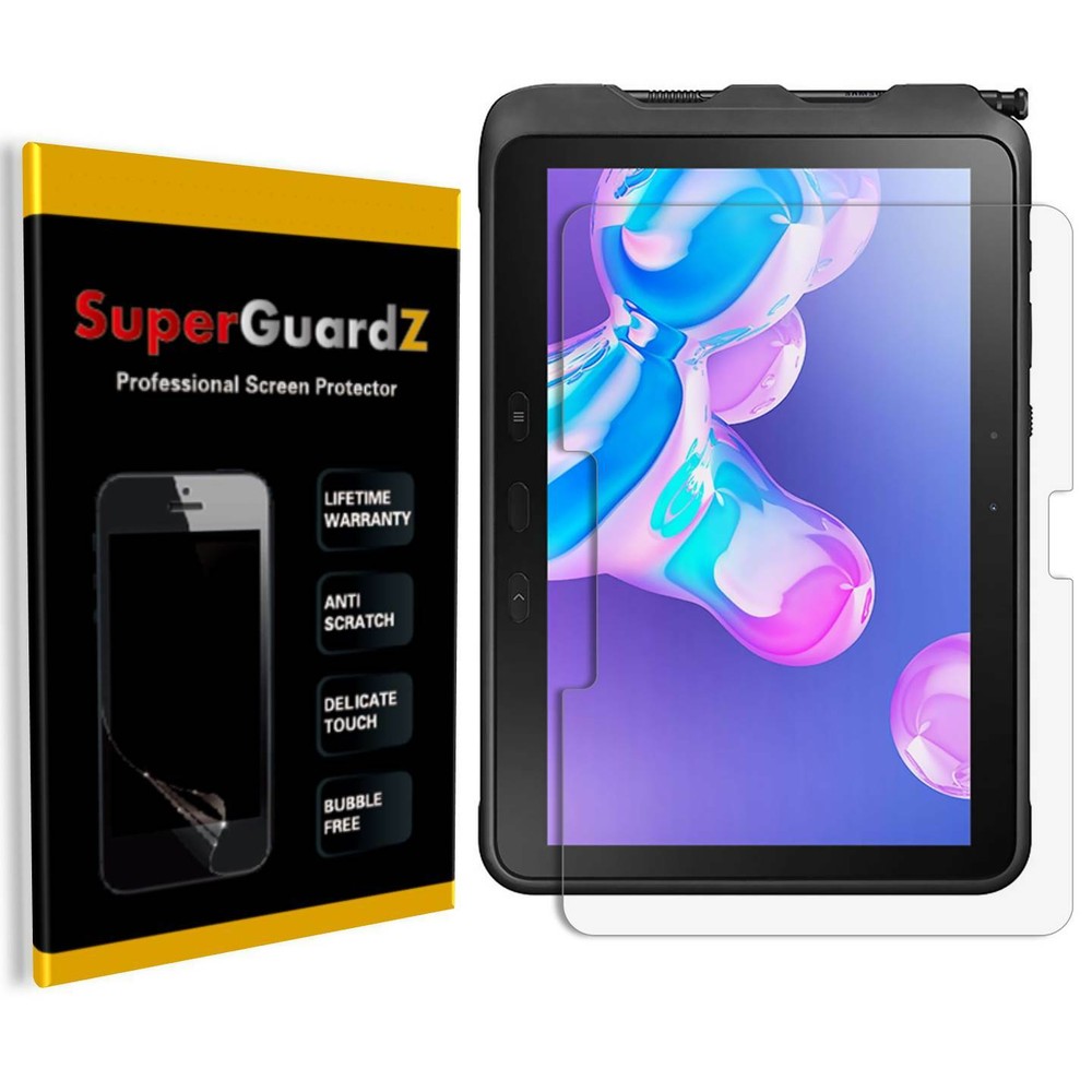 3X SuperGuardZ Clear Screen Protector Guard For Samsung Galaxy Tab Active Pro